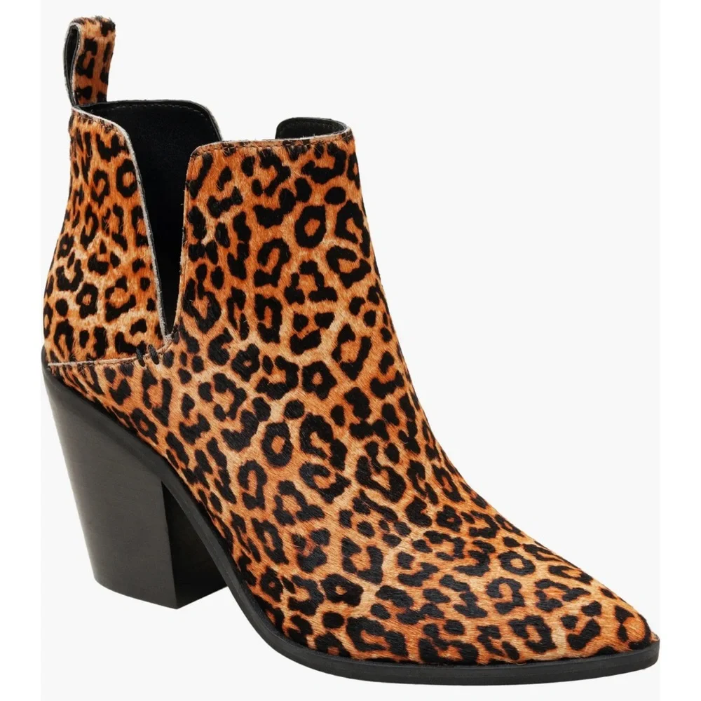 Lisa Vicky Mega calf hair bootie size 11